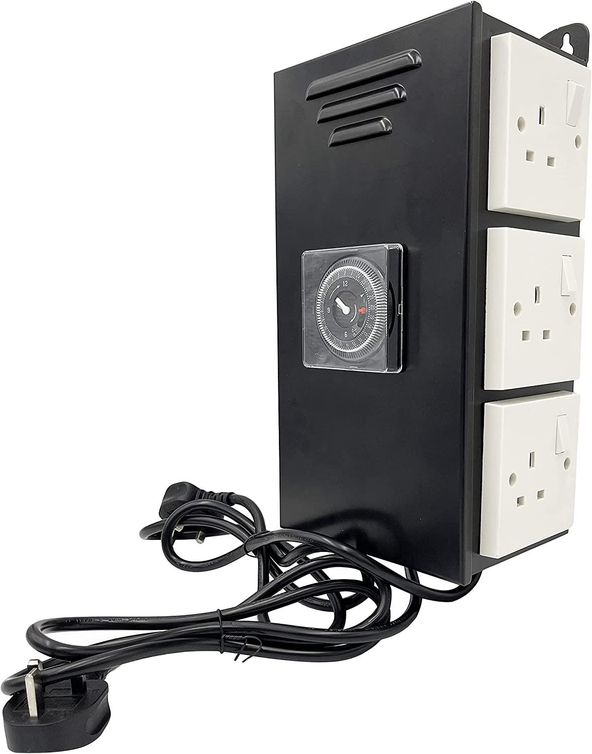 Senua Contactor 4, 6, 8 Way Grow Room Light Relay Timer - Picture 12 of 21