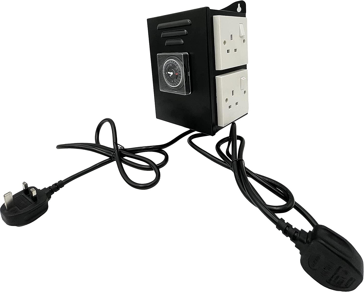 Senua Contactor 4, 6, 8 Way Grow Room Light Relay Timer - Picture 8 of 21
