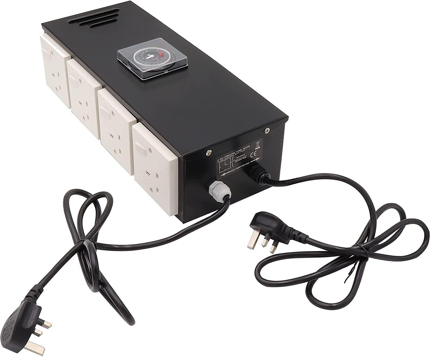 Senua Contactor 4, 6, 8 Way Grow Room Light Relay Timer - Picture 20 of 21