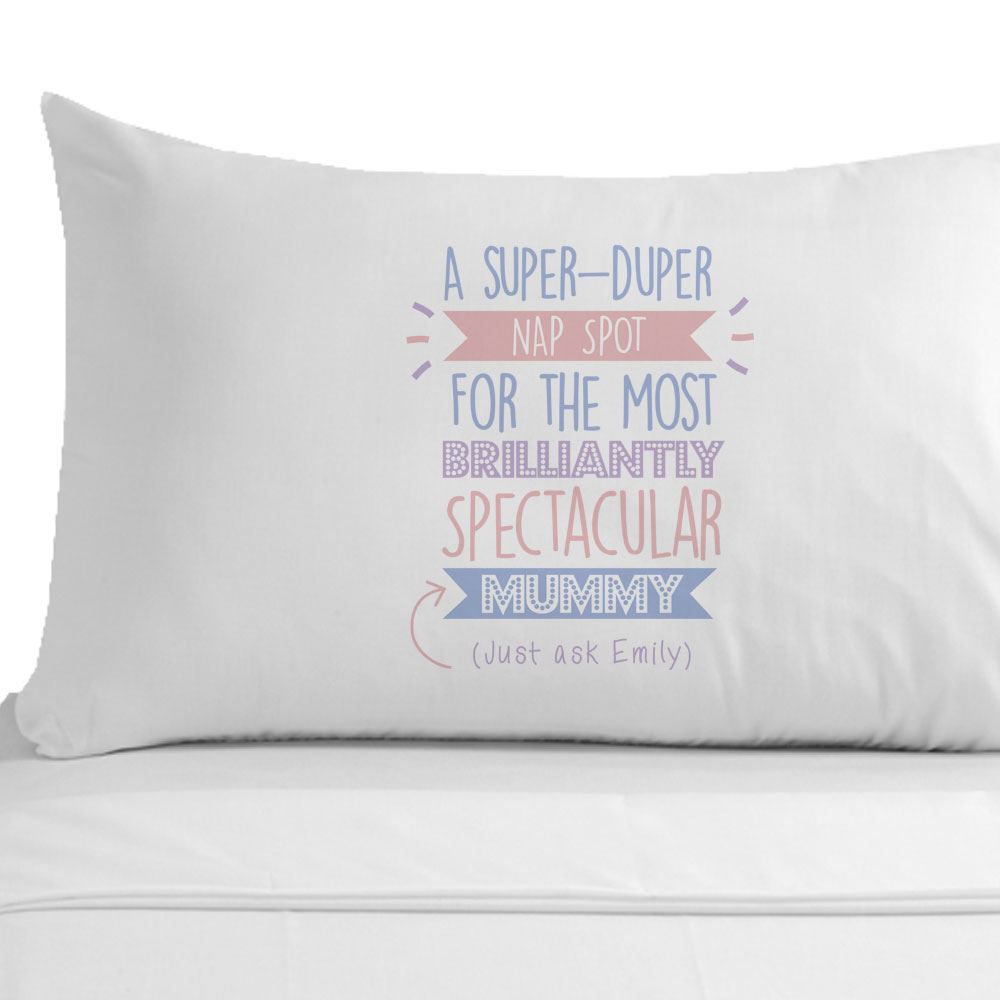 Personalised Super Mum Pillowcase Mummy Gift Ideas Mothers Day ... Personalised Super Mum Pillowcase Mummy Gift Ideas Mothers Day ...