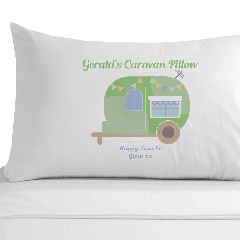 Personalised Caravan Pillowcase Travel Gifts Holiday Gift Ideas for ... Personalised Caravan Pillowcase Travel Gifts Holiday Gift Ideas for ...