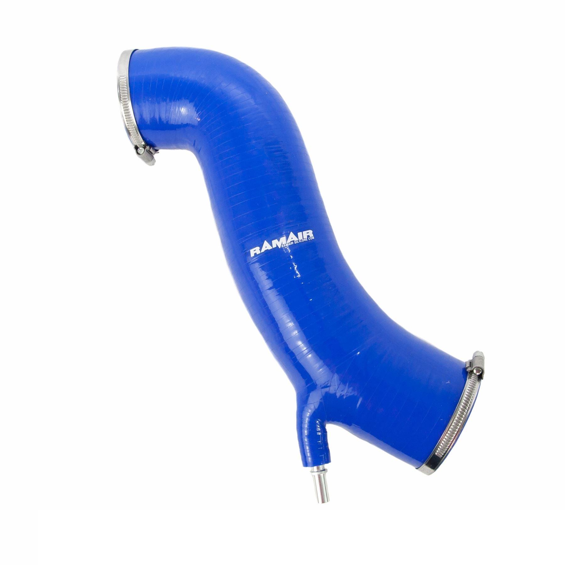 Blue Ramair Silicone Induction Intake Pipe for Ford Fiesta ST 180 MK7