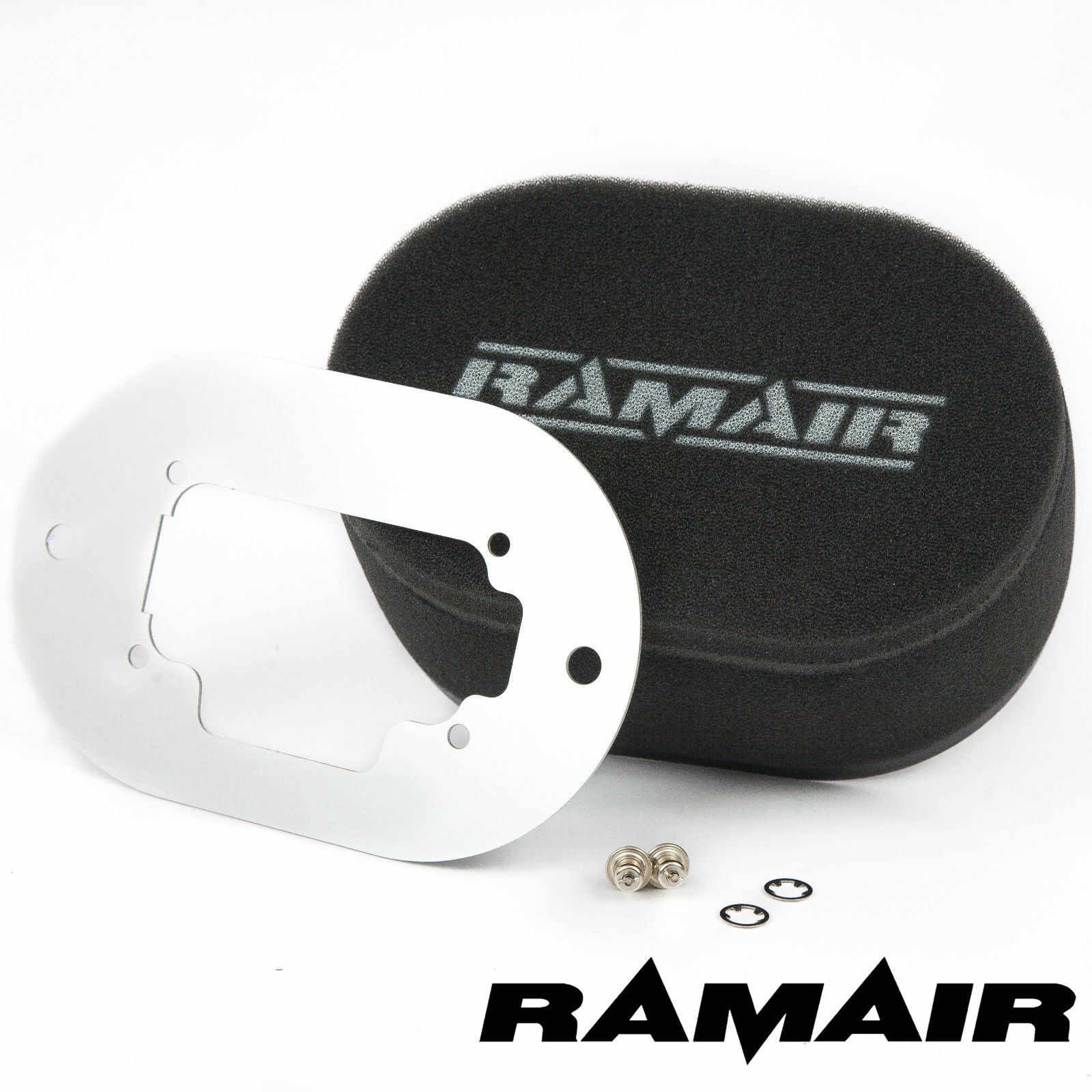 RAMAIR Carb Air Filter With Baseplate er 32/36 DGAV 25mm Internal
