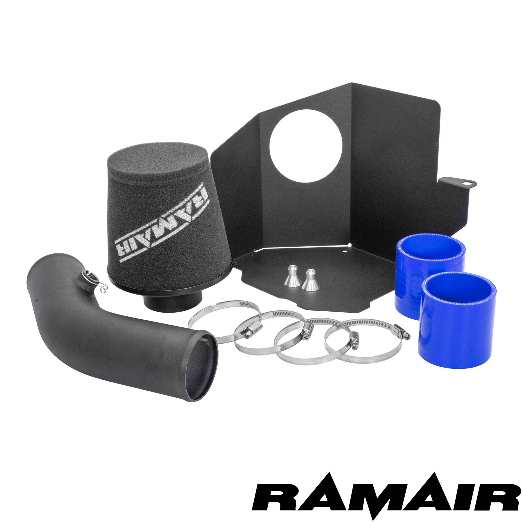 Blue Ramair Air Filter Induction Intake Kit for Ford Fiesta ST mk8 1.5