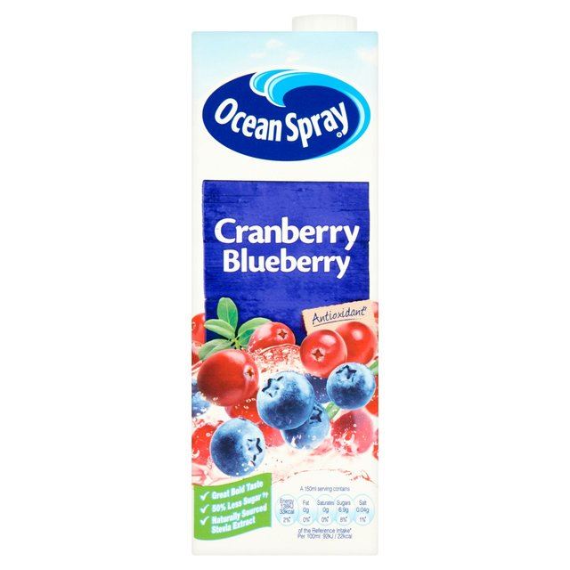 Ocean Spray Cranberry Blueberry Juice Drink 1L (33.81fl oz) 5028881178675 eBay