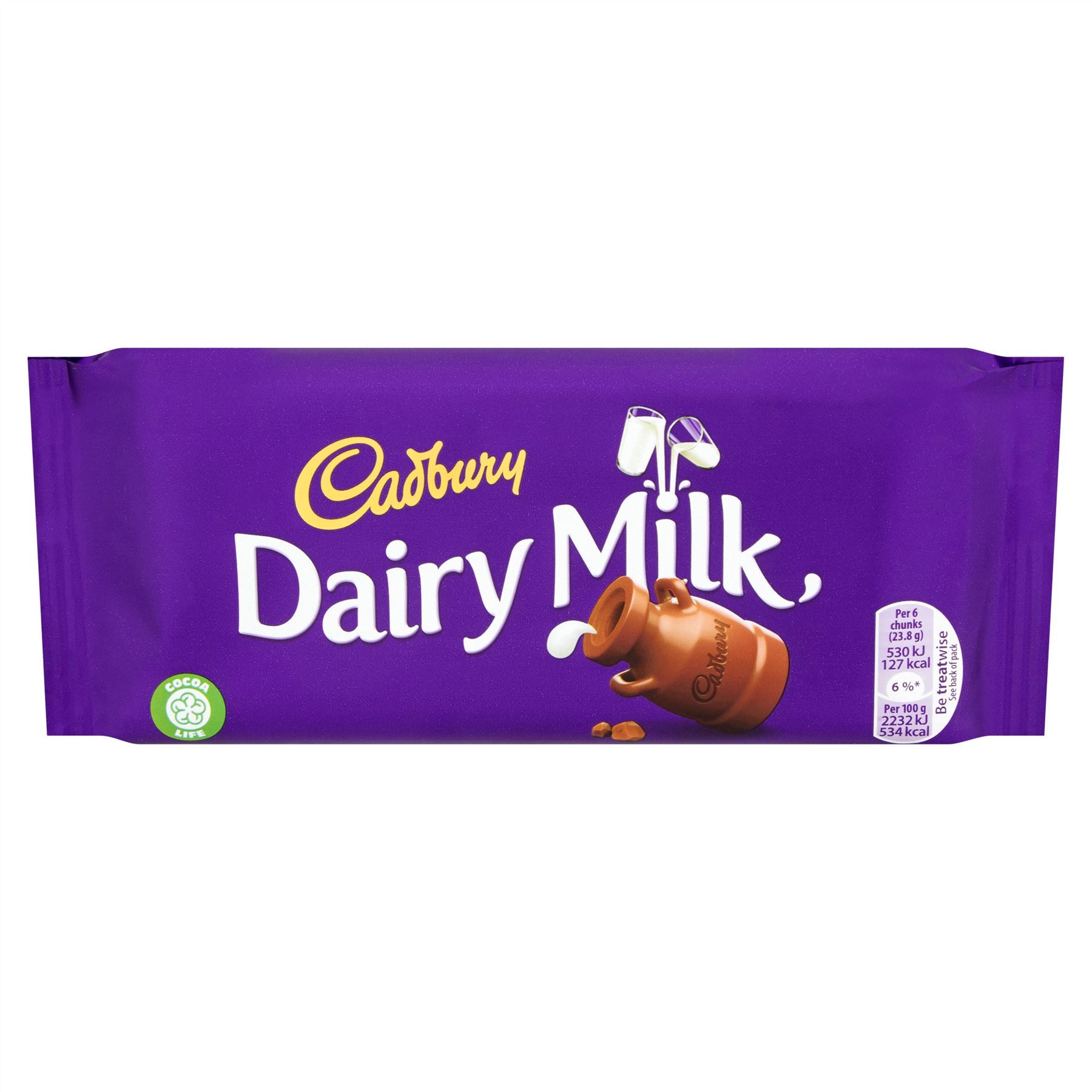Cadbury's Dairy Milk Block 95g Pack of 4 eBay