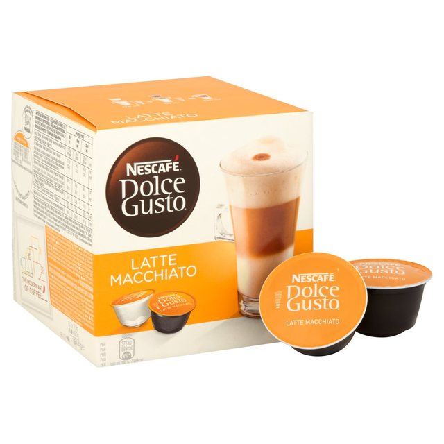 Nescafe Dolce Gusto Latte Macchiato Pods - 8 per pack (0.18