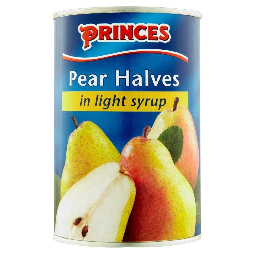 Princes Pear Halves In Syrup 410g Pack of 2 eBay