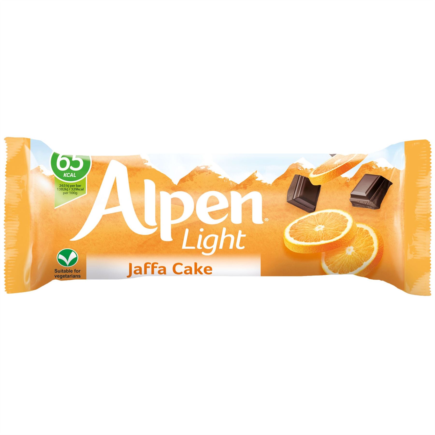 Alpen Light Jaffa Cake Bar 19g Pack of 6 5028881129851 eBay