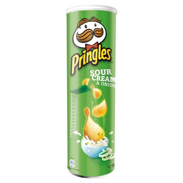 Pringles Sour Cream & Onion – 190g