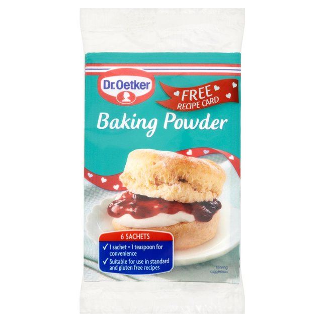 Dr Oetker Gluten Free Baking Powder Sachets 6 x 5g (0.07lbs