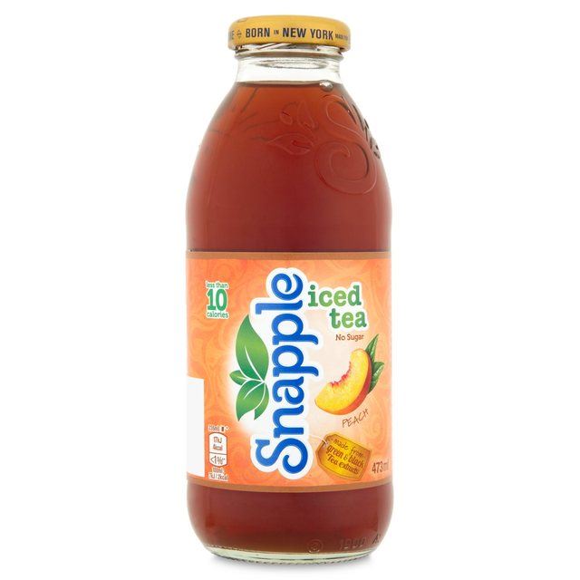 Snapple Peach Iced Tea No Sugar 473ml (15.99fl oz) 5028881200093 eBay