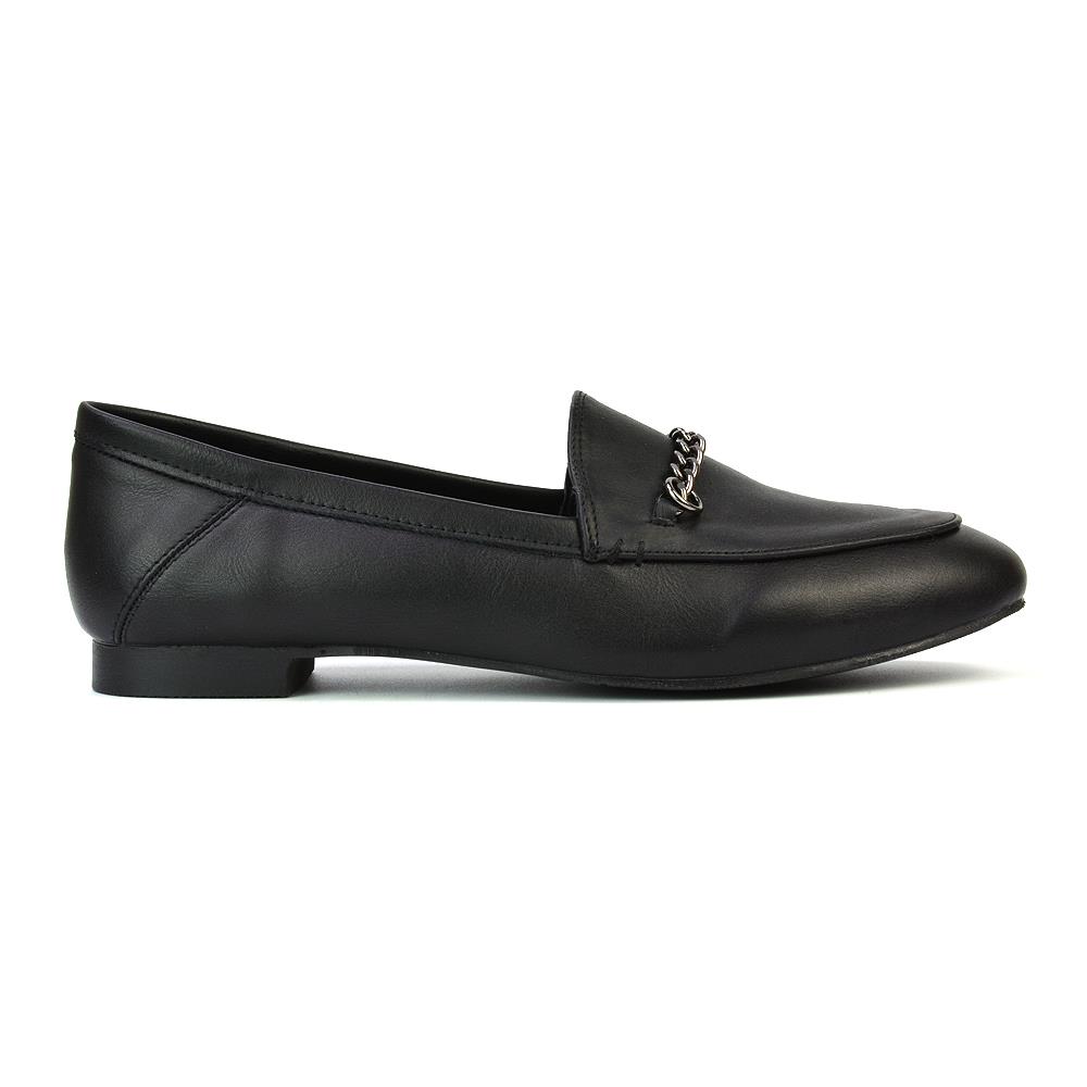 Damen Slipper Halbschuhe Damen Freizeit Flach Pumps Arbeit Büro Schule Schuhe Gr. - Bild 17 von 28