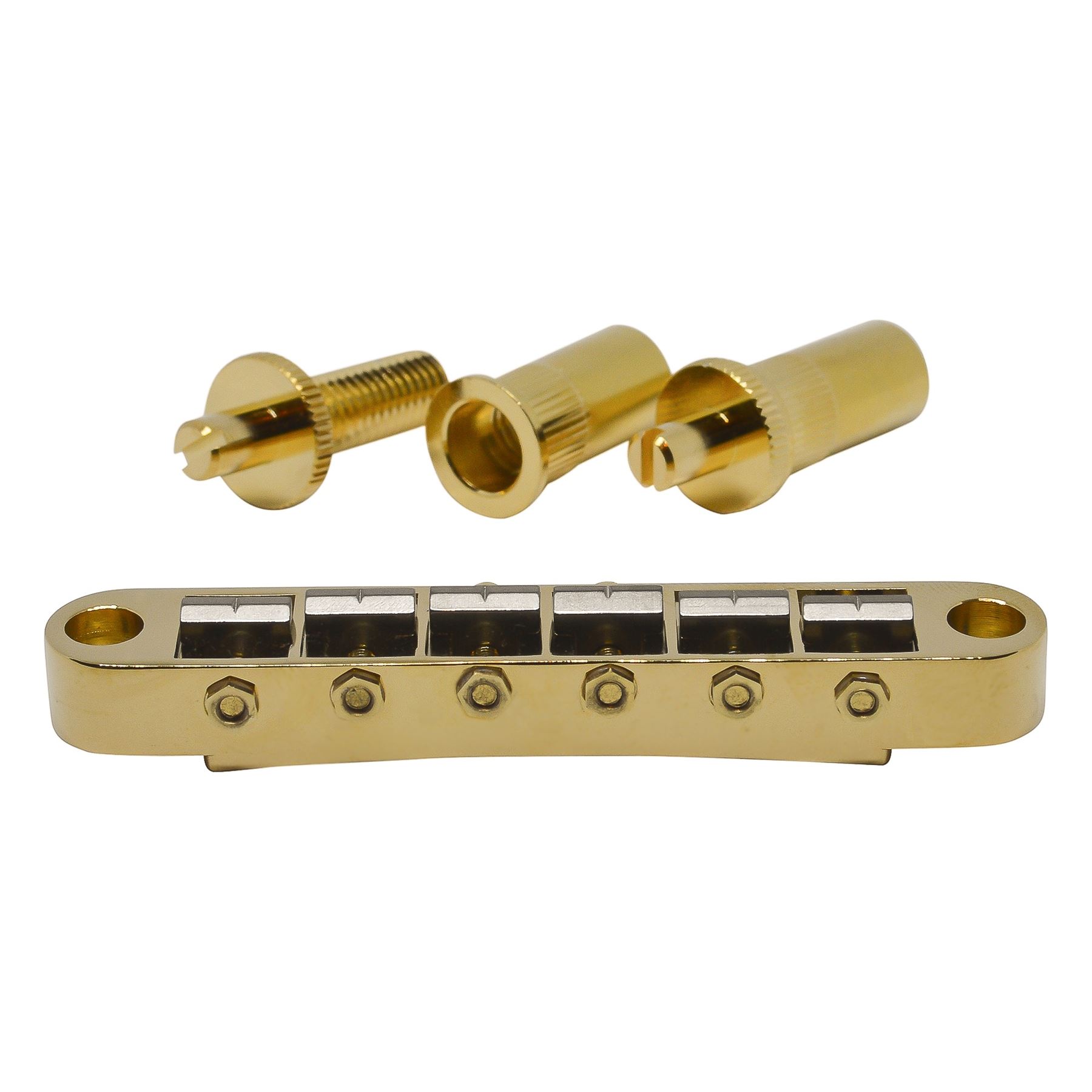 Gotoh Nashville Saddle Bridge Titanium Saddles for Epiphone Les Paul SG ES Dot - Picture 9 of 14