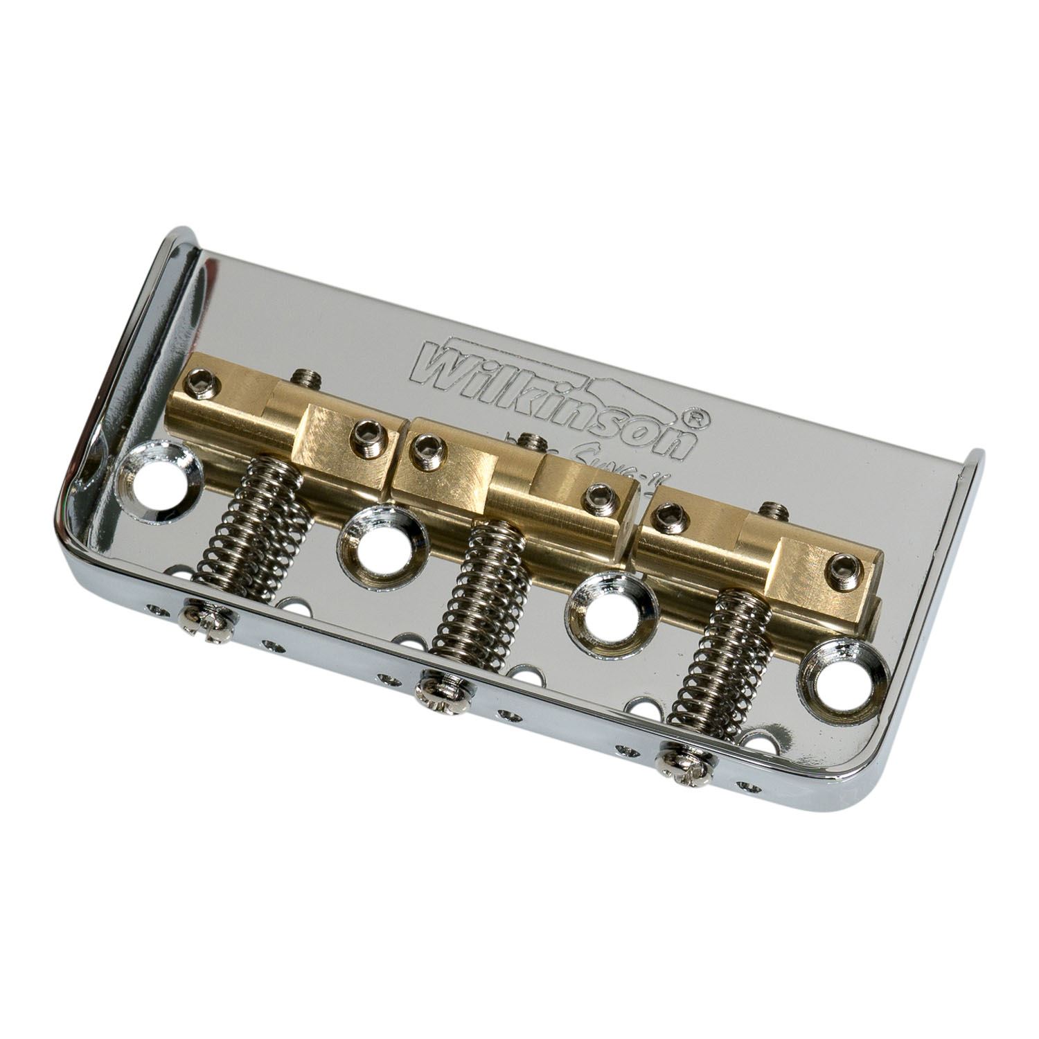 Wilkinson Telecaster Compatible Short Bridge Compensated Brass Saddles