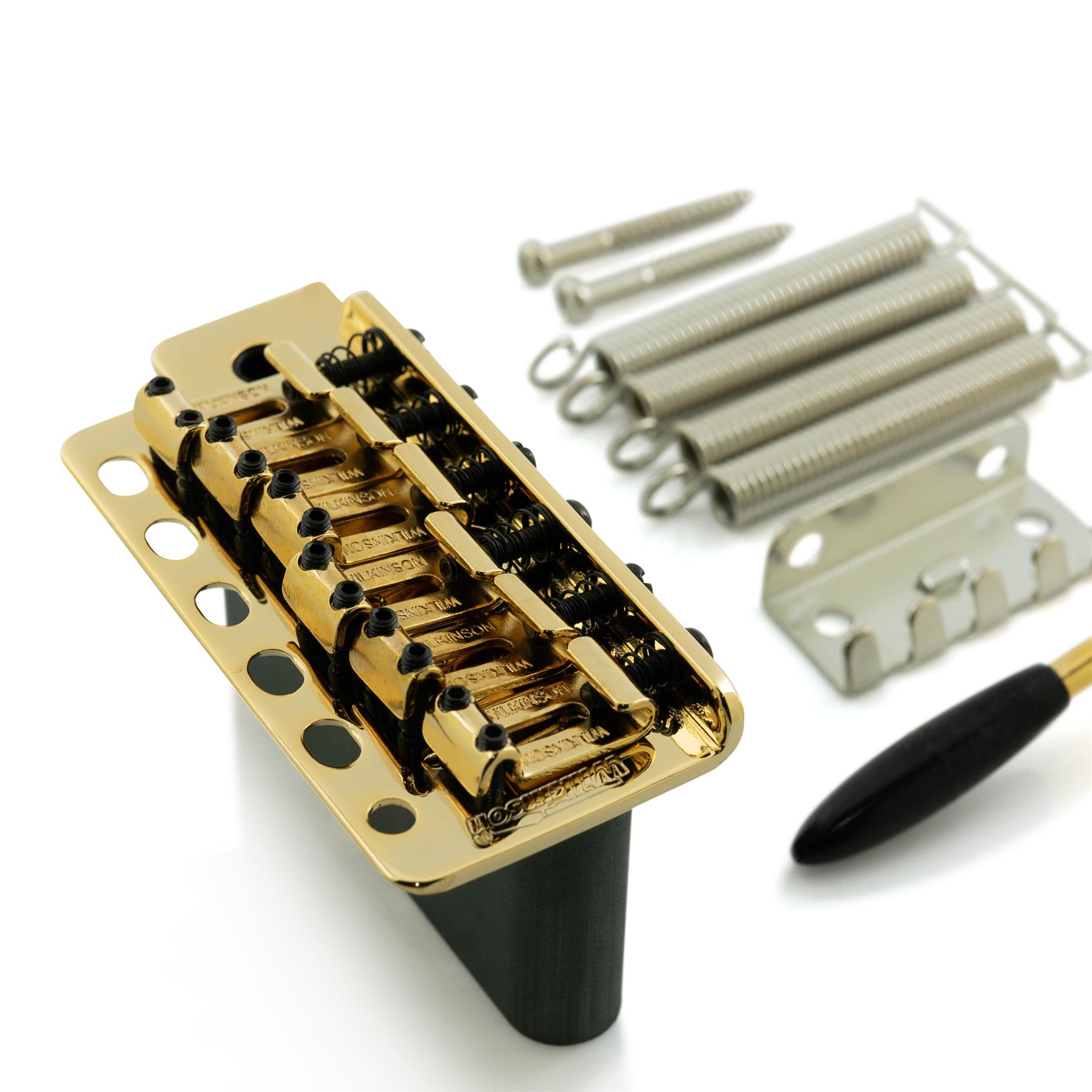 Wilkinson WV6 Stratocaster Compatible Tremolo Bridge - Steel Block - Picture 7 of 10