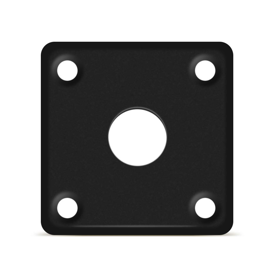 Square Jack Plate for Les Paul Guitar - Picture 4 of 5