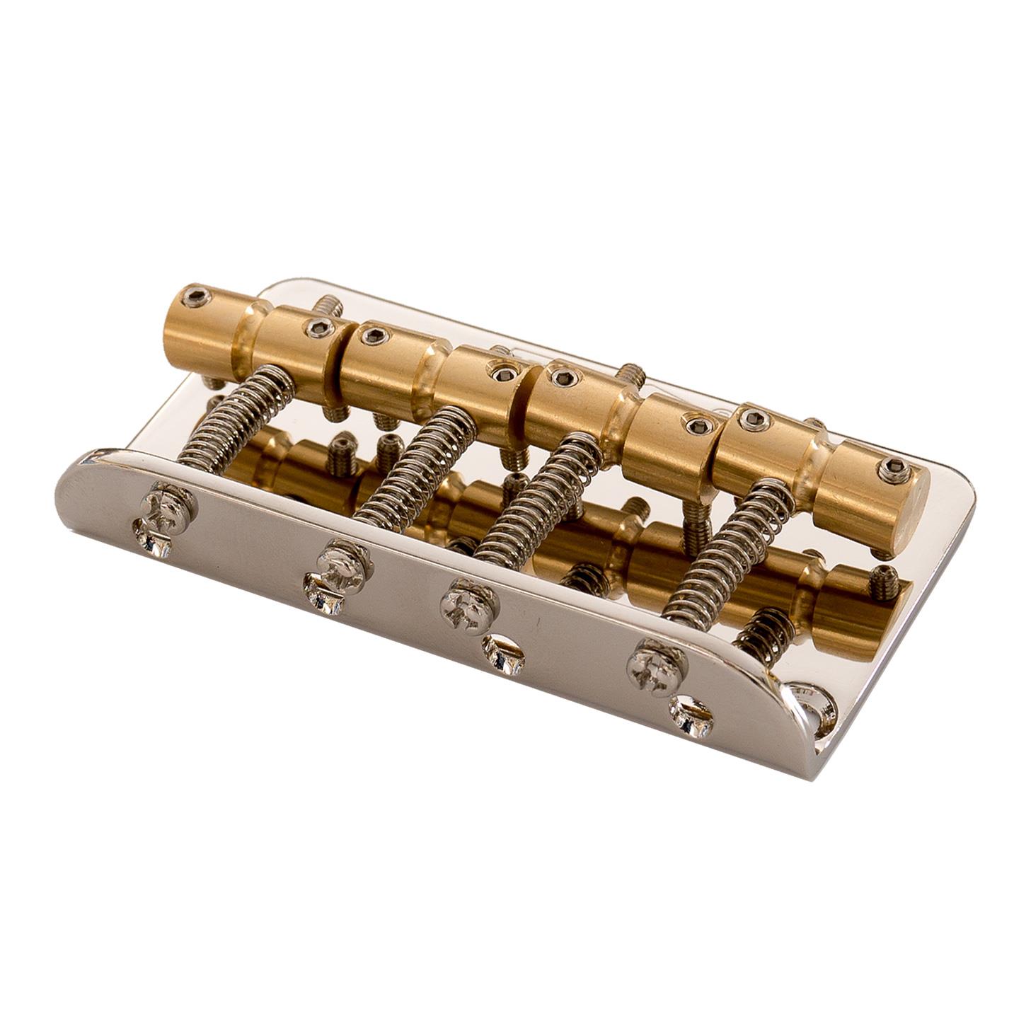Wilkinson WBBC Bass Bridge Brass Saddles Jazz Precision Bass Compatible