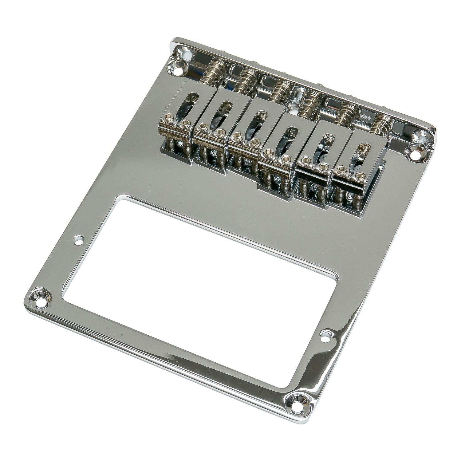 Telecaster Compatible Humbucker Bridge 6 Saddles Through Body Stringing eBay
