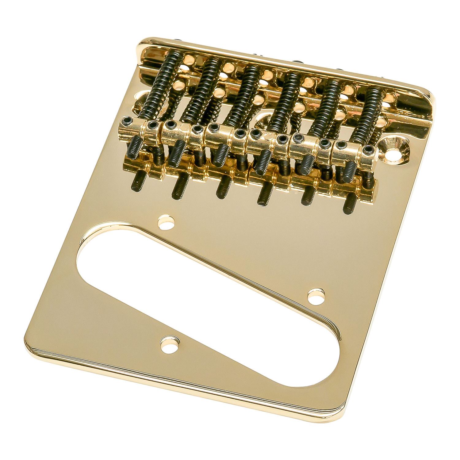 Telecaster Electric Guitar Bridge with 6 Vintage Saddles Matching