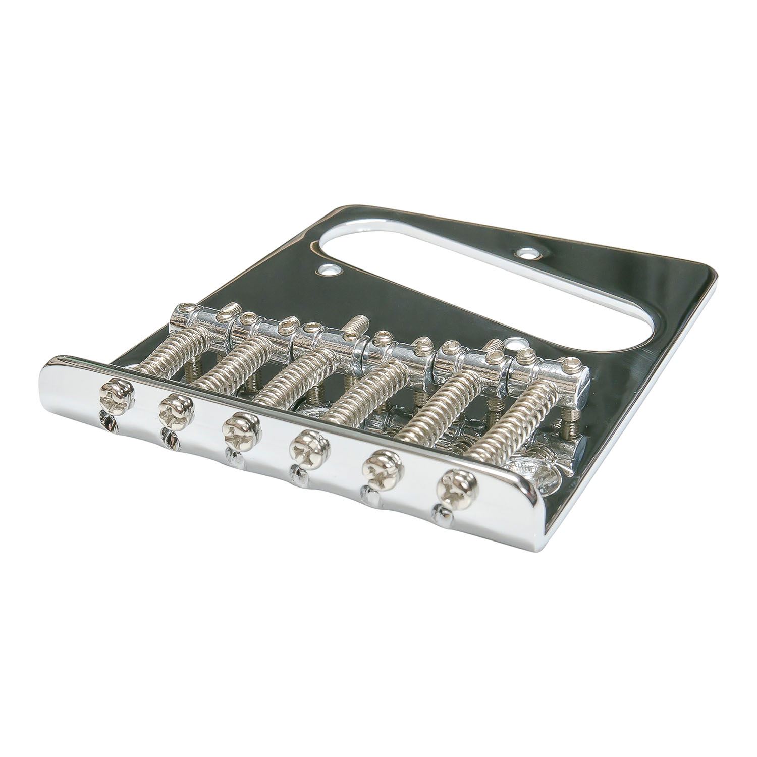 Telecaster Electric Guitar Bridge with 6 Vintage Saddles Matching