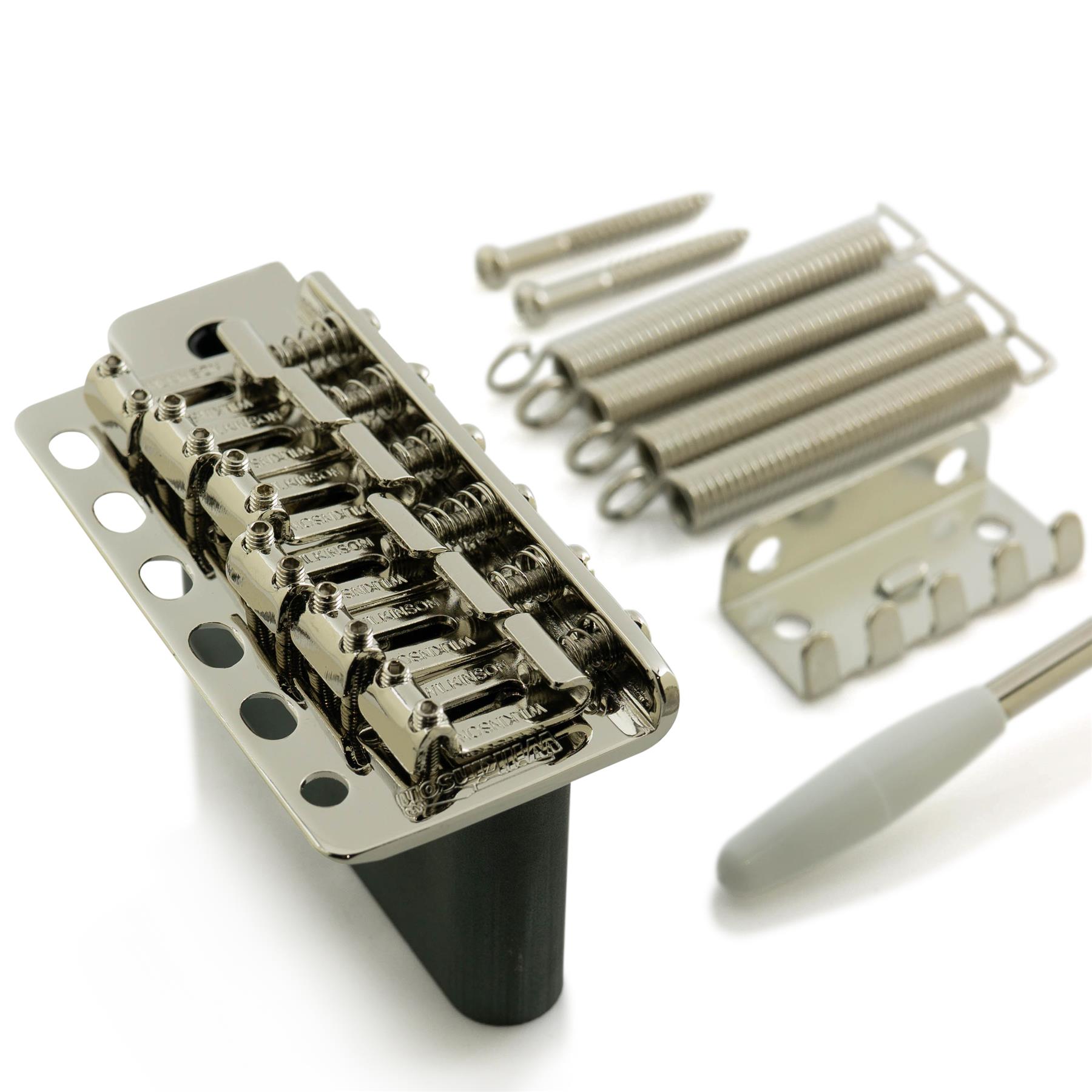 Wilkinson WV6 Stratocaster Compatible Tremolo Bridge - Steel Block - Picture 9 of 10