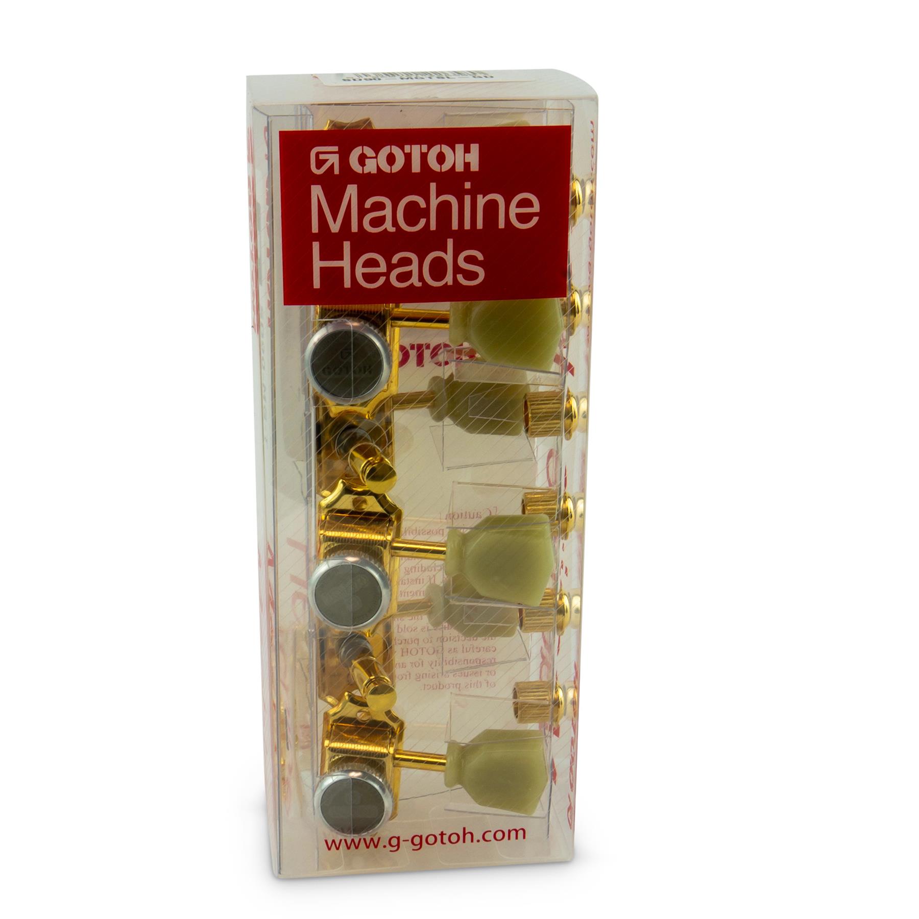 Gotoh SD90 N SL MG Meccaniche L3+R3 Autobloccanti Per Chitarra Nickel Les Paul