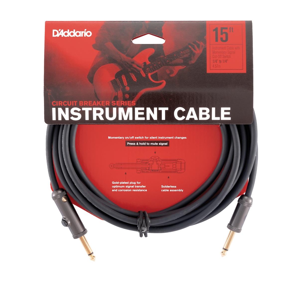 Daddario Circuit Breaker Guitar Cable