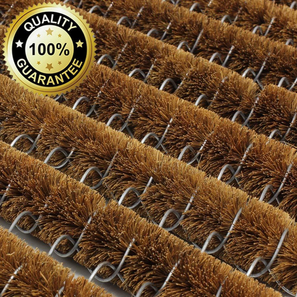 Boston Scraper 39x59cm Home Entrance Door Mat Mud Dirt Grabber Floor