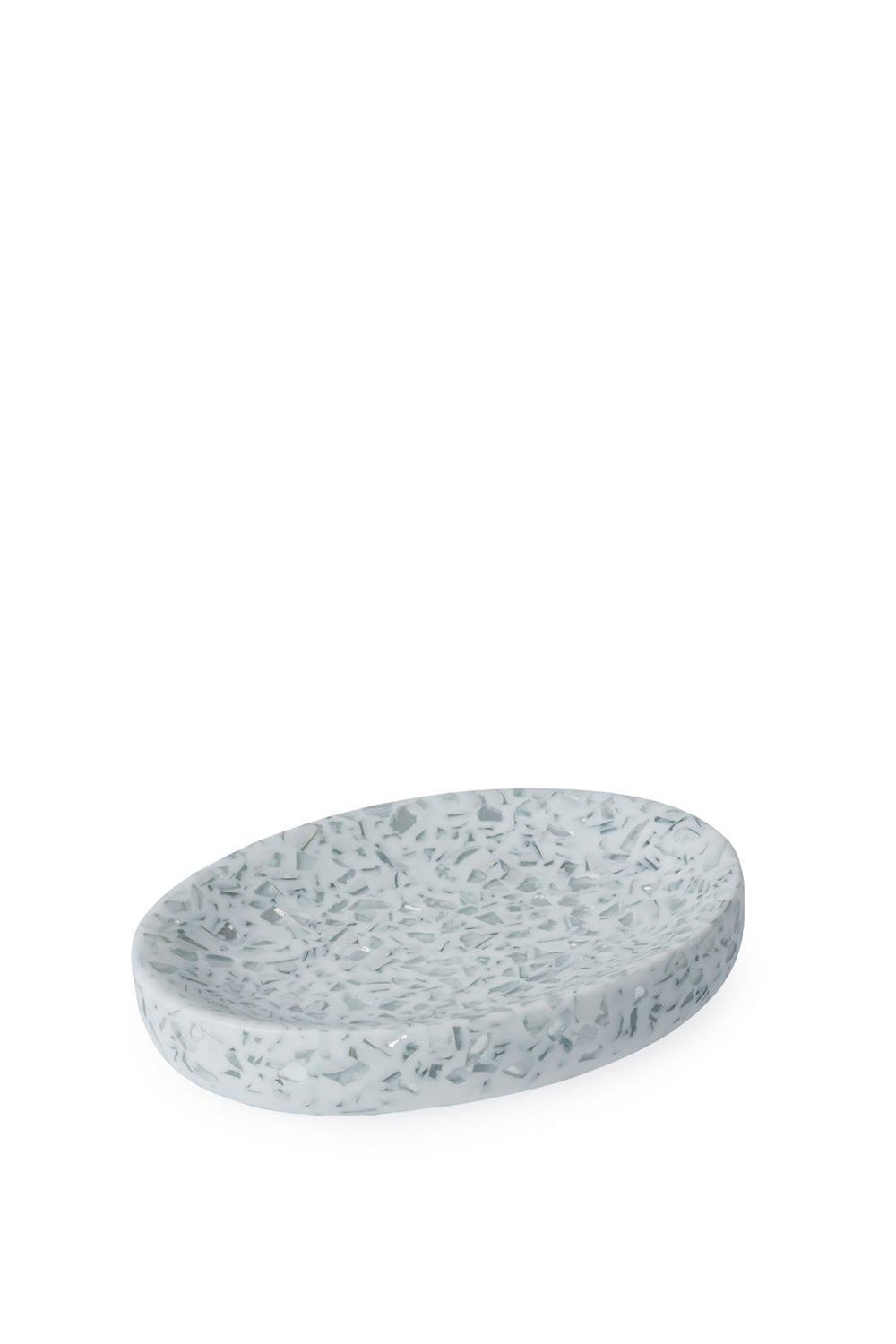 GAMA DE ACCESORIOS DE BAÑO AZUL CAÑÓN DE LUJO AMARA EN RELIEVE GRIS SUAVE TACTO - Imagen 7 de 11