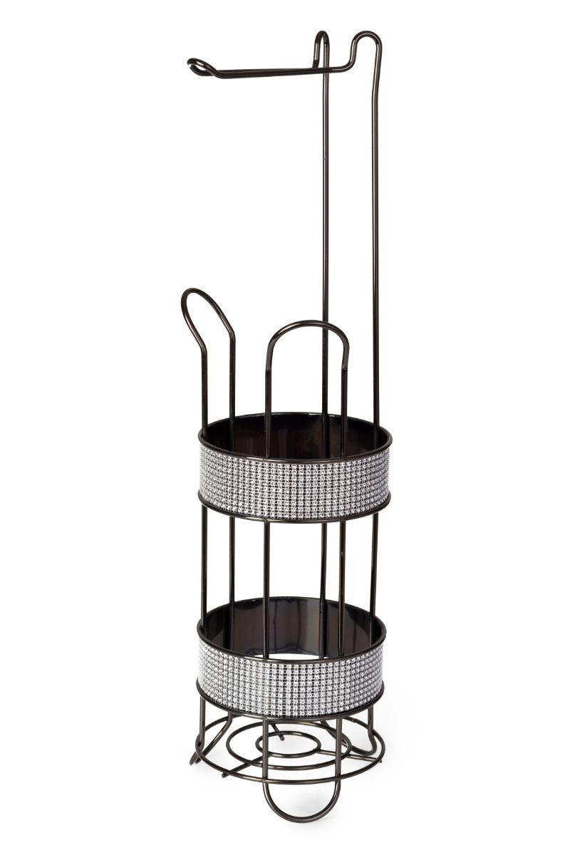 BLUE CANYON DIAMANTE POLARIS HOME BATHROOM SHOWER TOILET ACCESSORY