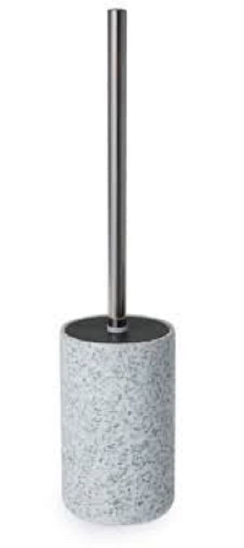 GAMA DE ACCESORIOS DE BAÑO AZUL CAÑÓN DE LUJO AMARA EN RELIEVE GRIS SUAVE TACTO - Imagen 9 de 11