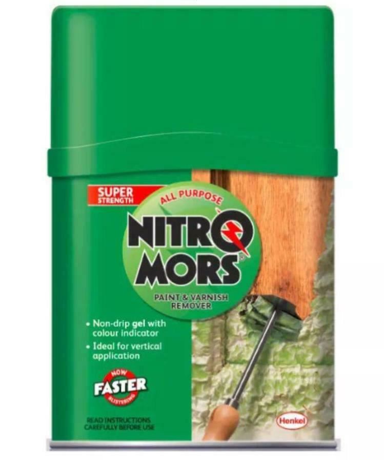 NITROMORS SUPER STRENGTH ALL PURPOSE PAINT AND VARNISH REMOVER 375ML
