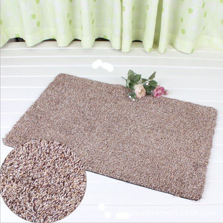 SUPER ABSORBENT DOOR MAT RUG TRAPS DIRT PETS DIRTY WATER RAIN NON SLIP