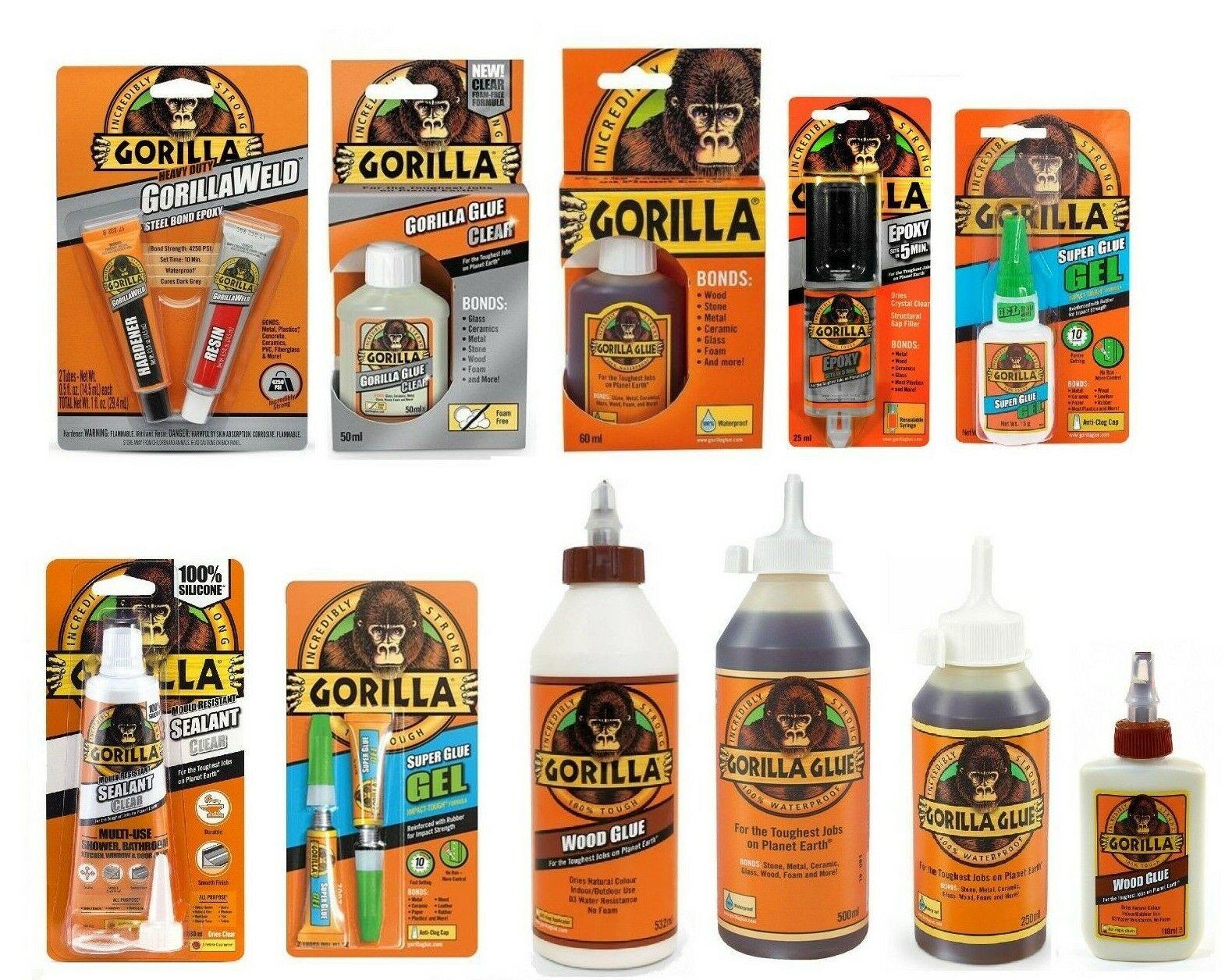 GORILLA ADHESIVE SUPER GLUE WATERPROOF STRONG TAPE FIXTURE SOLUTIONS eBay