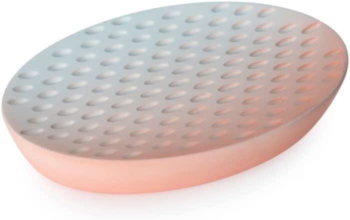 GAMA DE ACCESORIOS DE BAÑO ROSA MILANO CEPILLO DE DIENTES CEPILLO DE DIENTES JABÓN PLATO - Imagen 6 de 15
