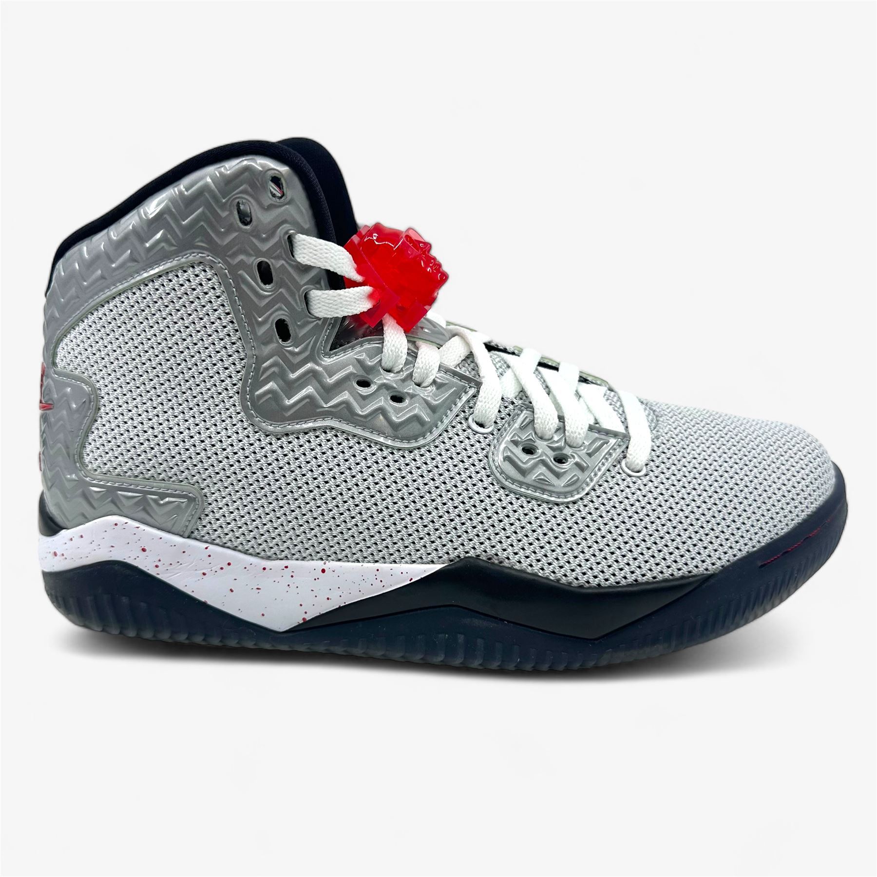 Jordan Air Jordan Spike Forty PE White Fire Red Black Mens