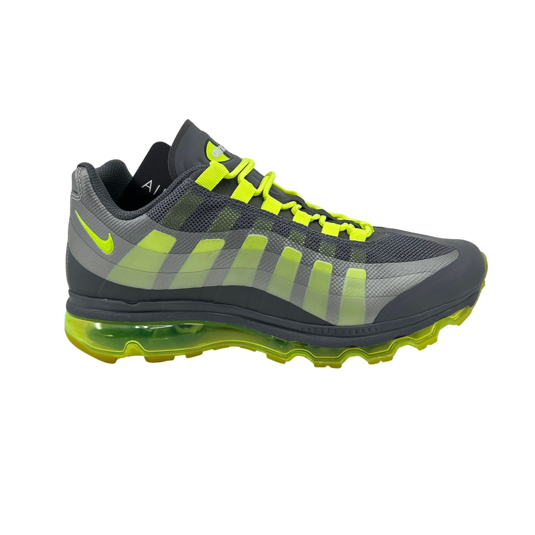 Nike Air Max 95 + BB WTM Dark Grey Volt Mens Athletic 