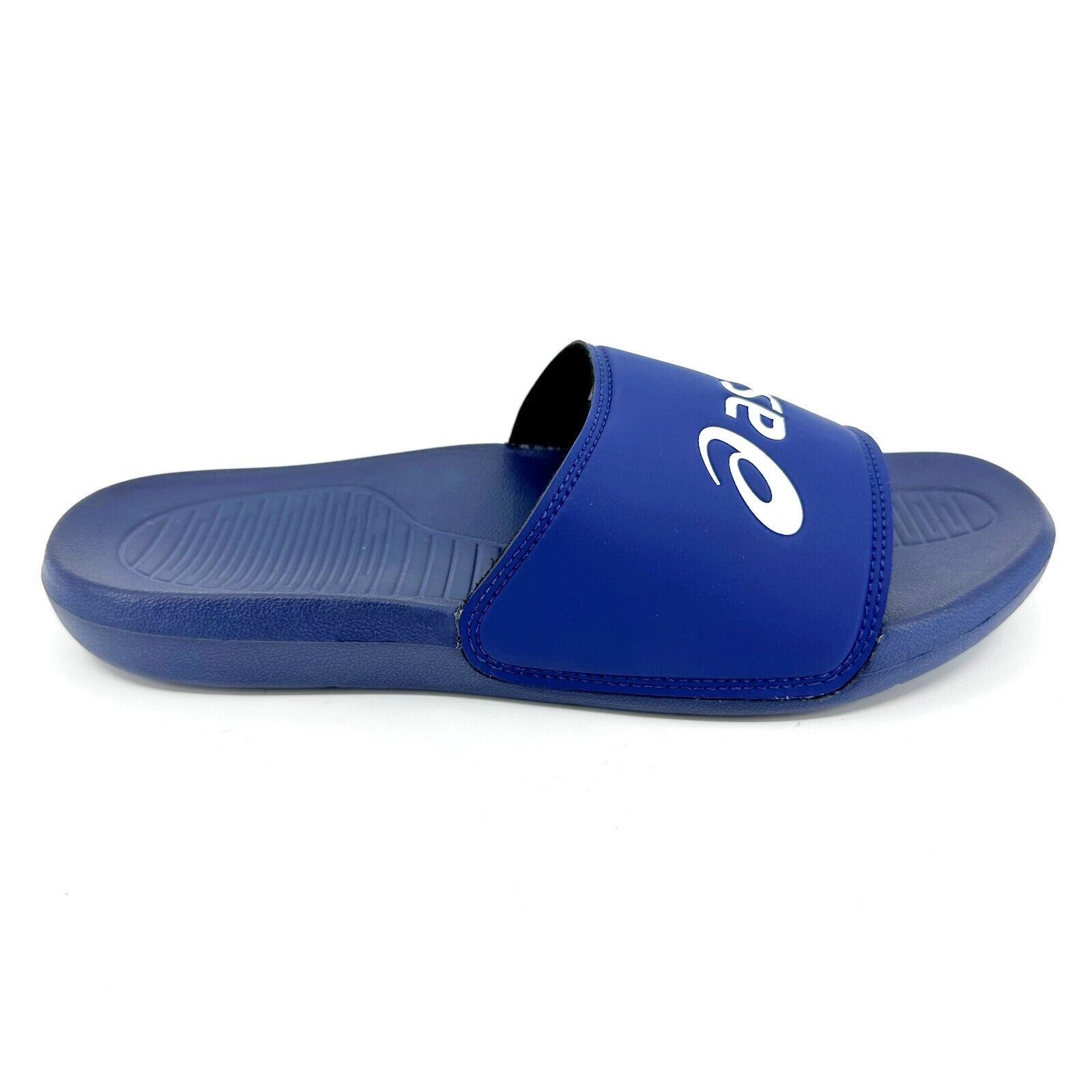 Asics AS003 Indigo Blue White Mens Slide Sandals 1173A006 400 | eBay