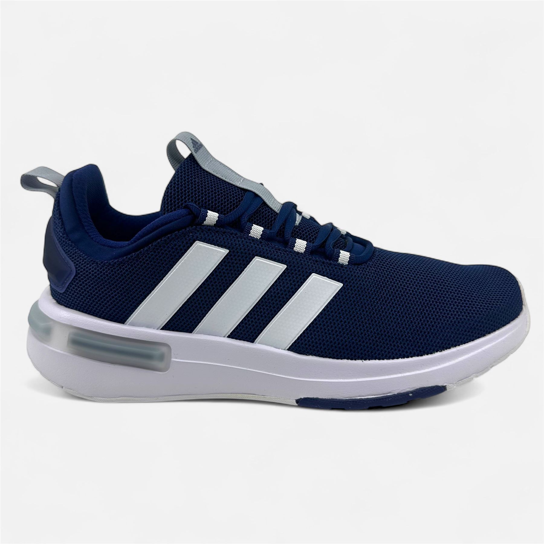 adidas Racer TR23 Mens Running Shoes Size 11.5 Navy Blue White Athletic Comfort Adidas Racer TR23 White Grey for sale | eBay main image 2