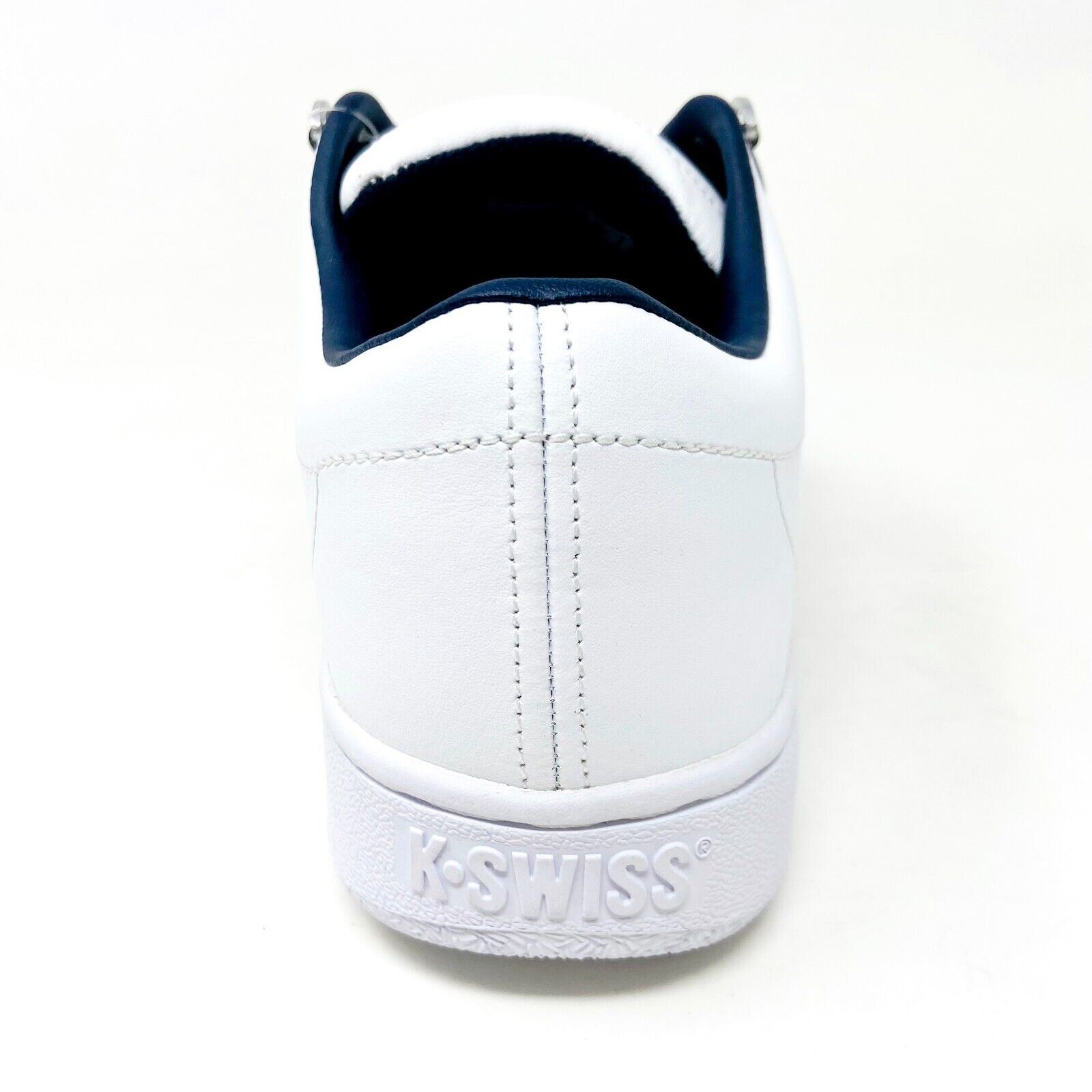 K-Swiss Classic 2000 White Red Blue Mens Casual Shoes Sneakers