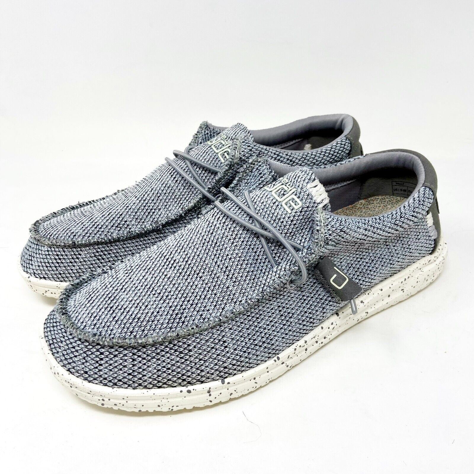 Hey Dude Men’s Light Grey and Navy Amazon.com | HEYDUDE Men main image 4