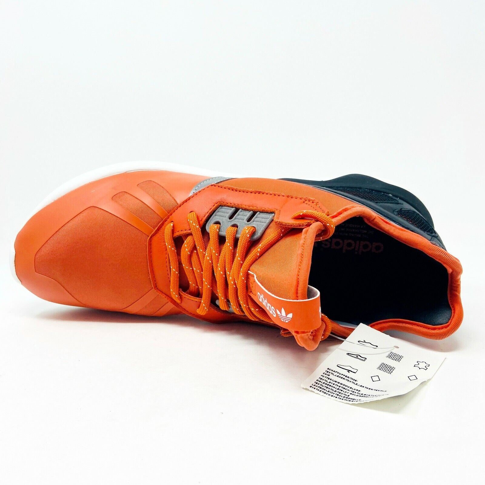 Adidas Originals Tubular Runner Collegiate Orange Black Mens