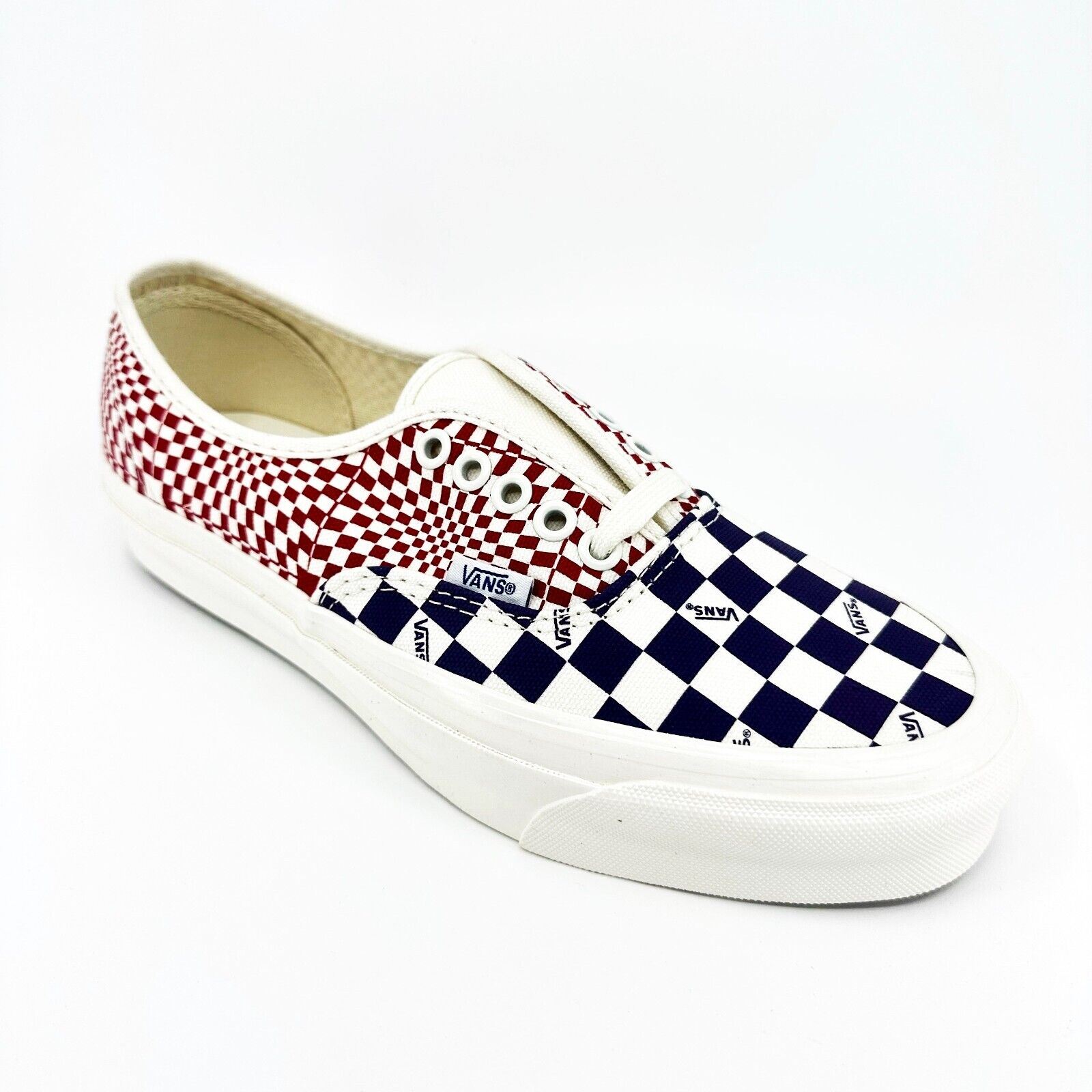 Vans Vault OG Authentic LX (Canvas) Logo Check Violet Indigo