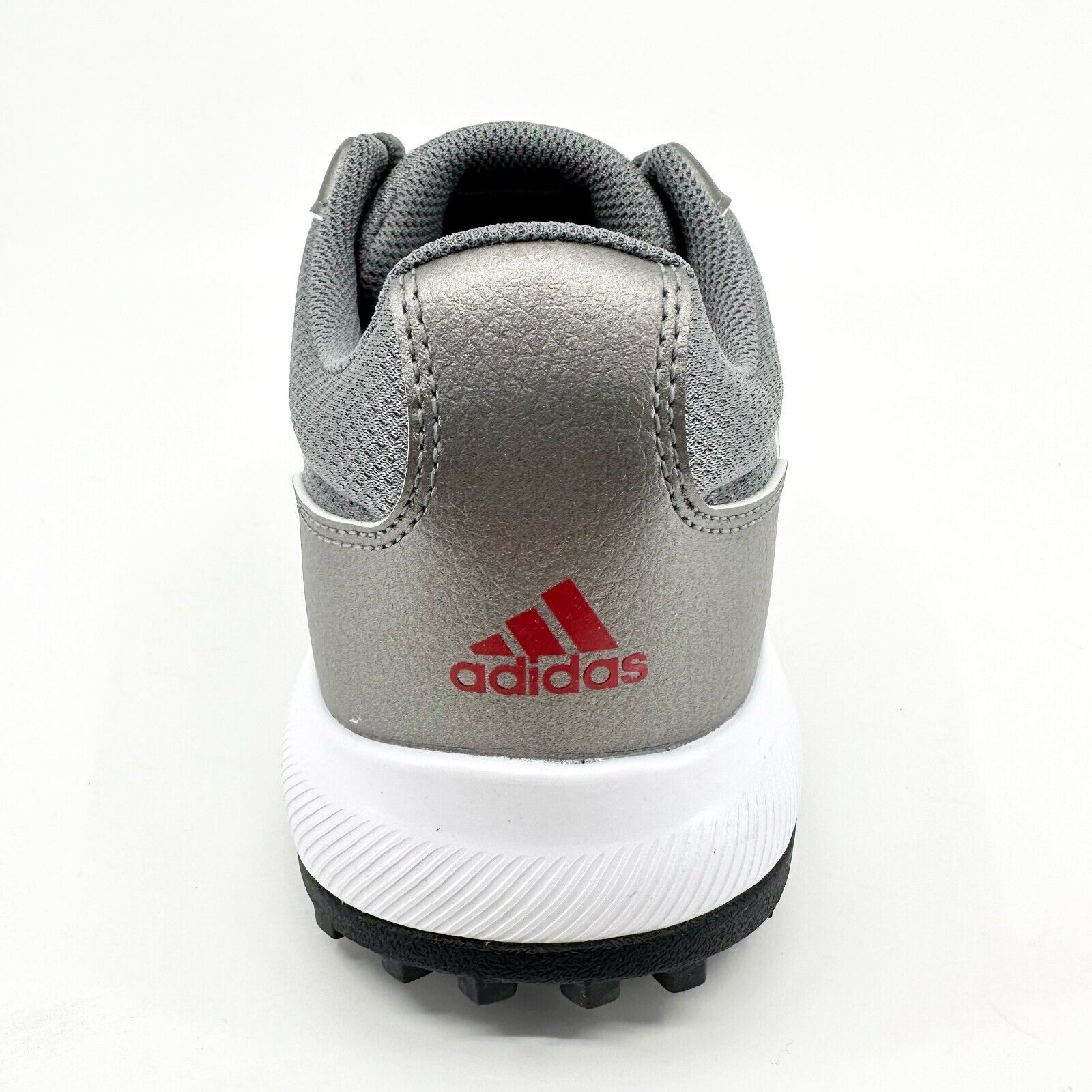 Adidas Tech Response 2.0 Gray Silver Metallic Mens Wide Golf Shoes