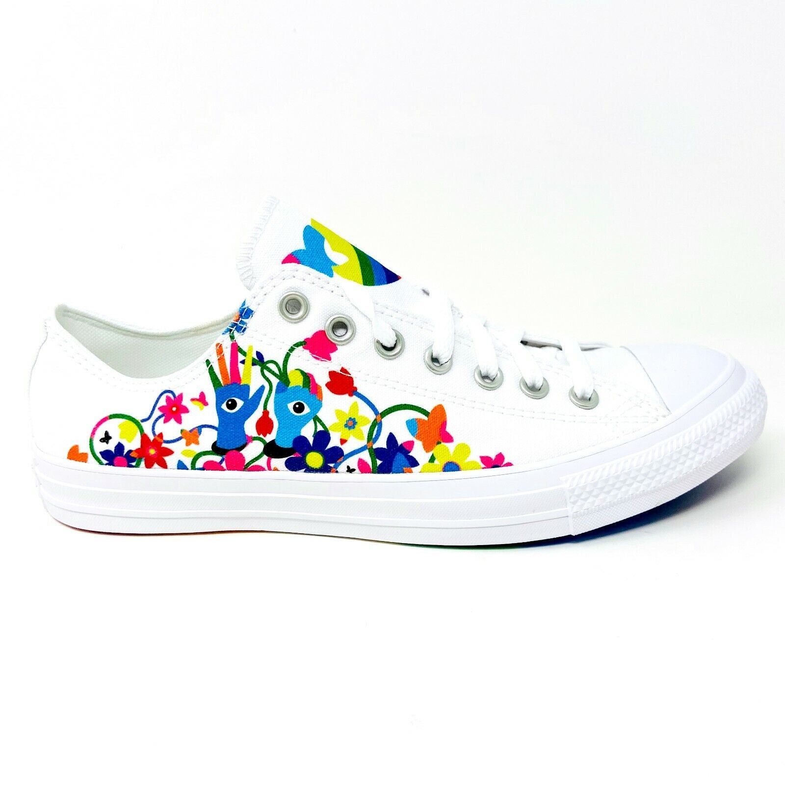 Converse Chuck Taylor All Star Ox White Rainbow LGBTQ Pride  display picture 1