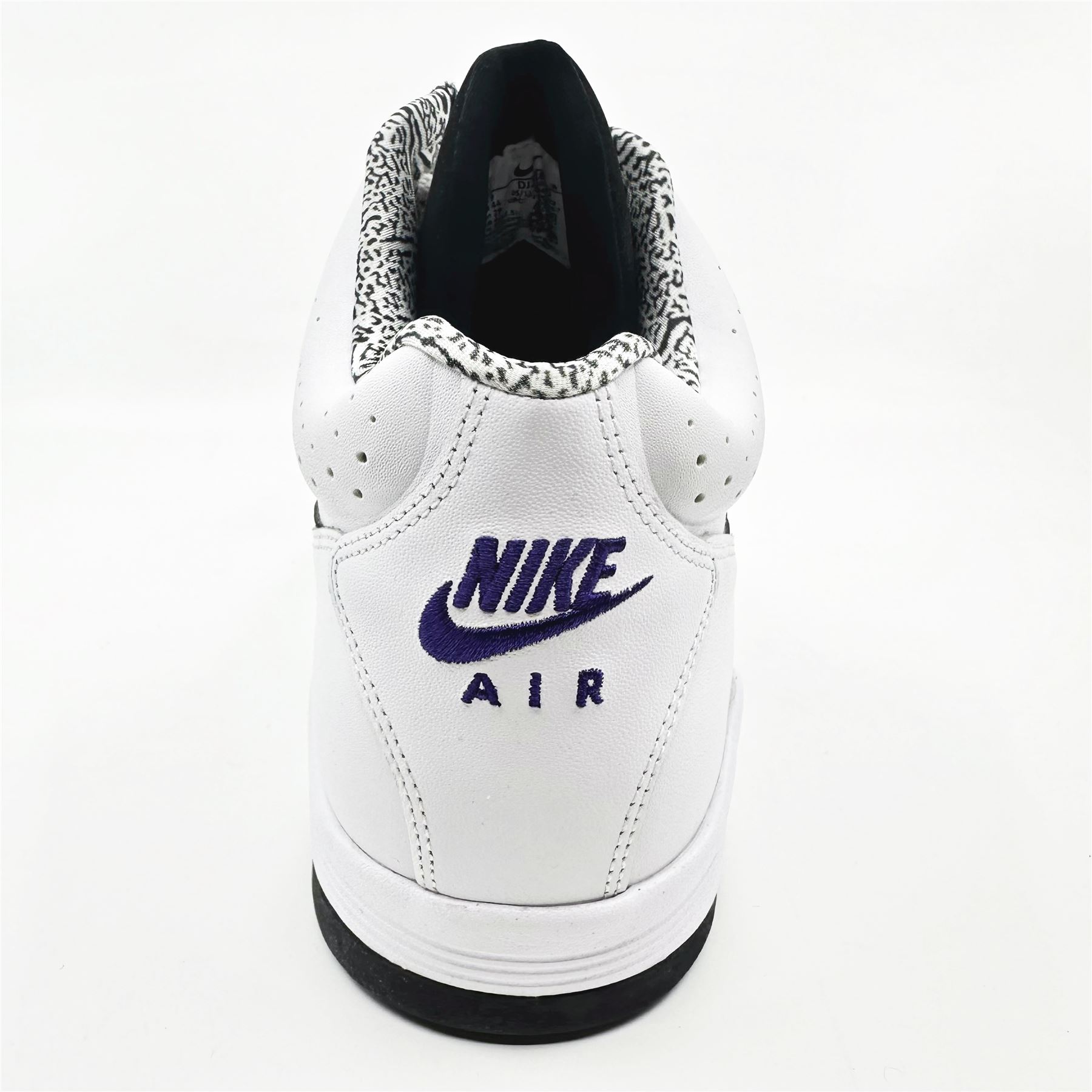 Nike Air Flight Lite Mid White Black Mens Athletic Sneaker | eBay