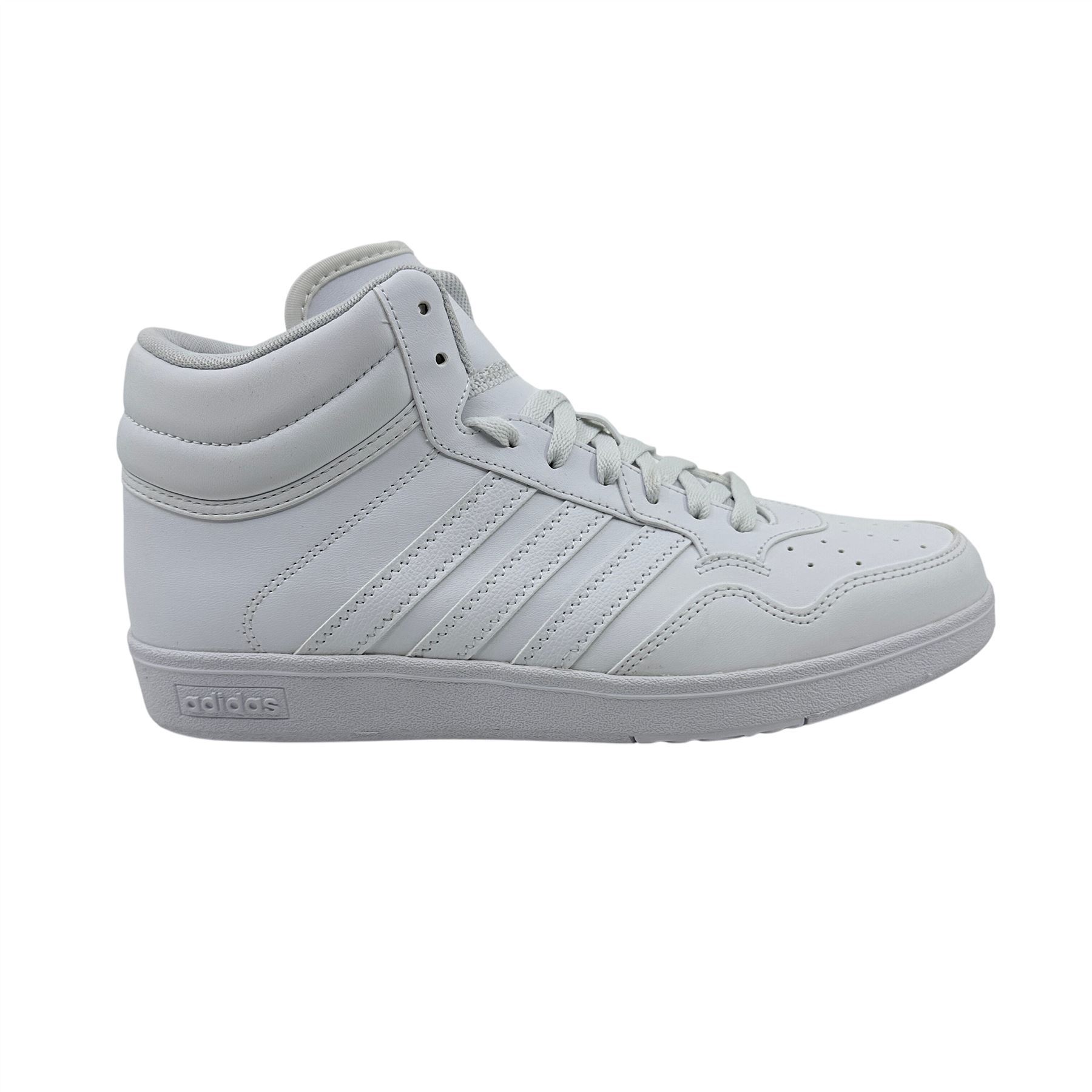 Adidas Hoops 4.0 Mid White Sneakers Men\'s 9.5 / Women\'s 10.5 Amazon.com | Adidas Unisex Hoops 4.0 Mid Shoes, Ftwr White  main image 3