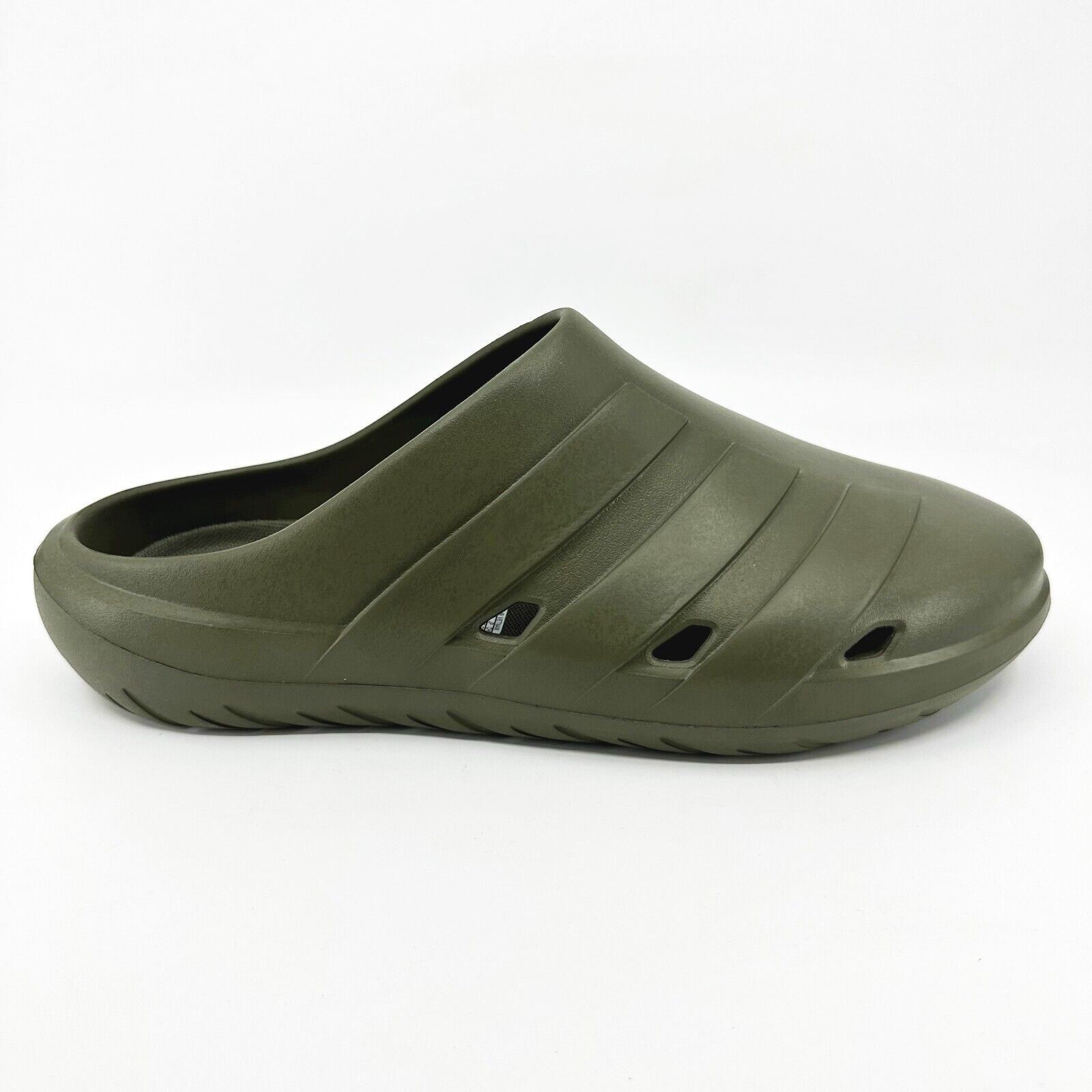 Adidas Adicane Clog Olive Green Mens Slip On Slides Outdoor 