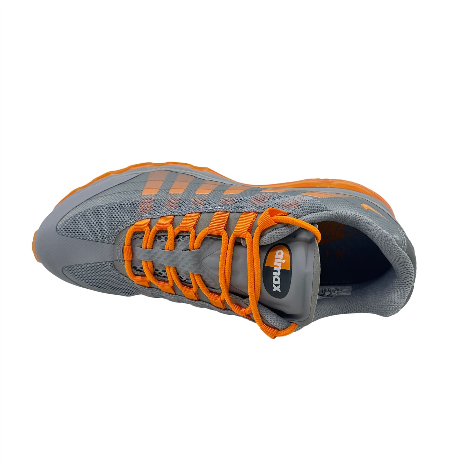 Nike Air Max 95+ BB Wolf Grey Orange Mens Size 9 Athletic Sneaker Nike Air Max 95+ BB Wolf Grey Orange Mens Size 9 Athletic  main image 2
